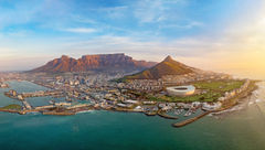 A panoramic view of Cape Town. Some advisors are seeing interest among clients in more far-flung destinations, including South Africa.